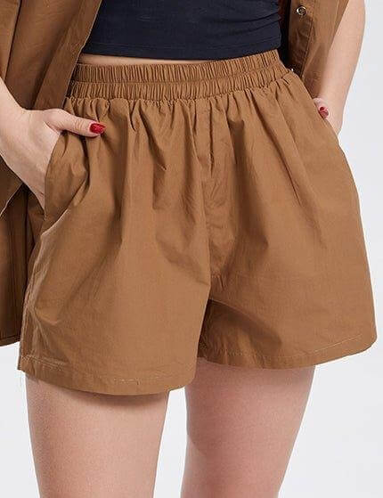 Sleeveless Shirts and Shorts Sets