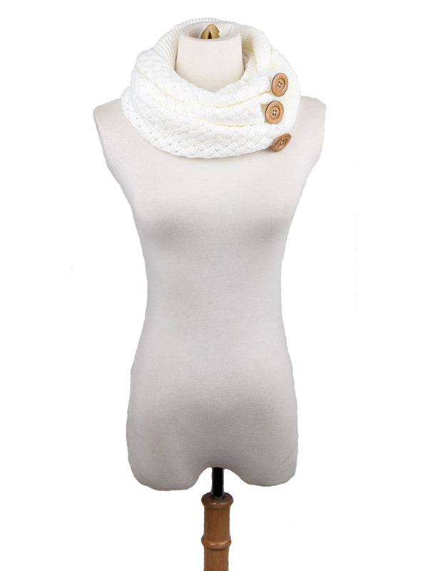 Fashion 5 Colors Knitting Cape Scarf