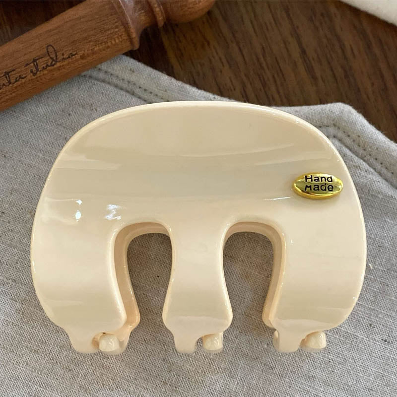 Simple Solid Color Small Hair Claw