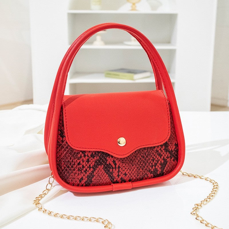 Women's Temperament Solid Color Fashion Handbag