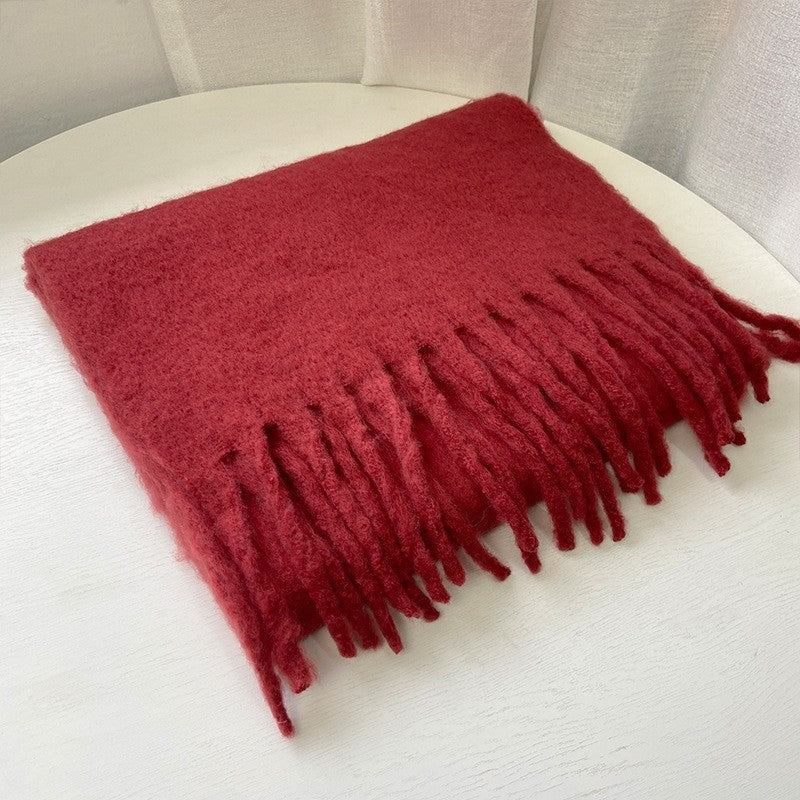 Soft And Cozy Solid Color Scarf