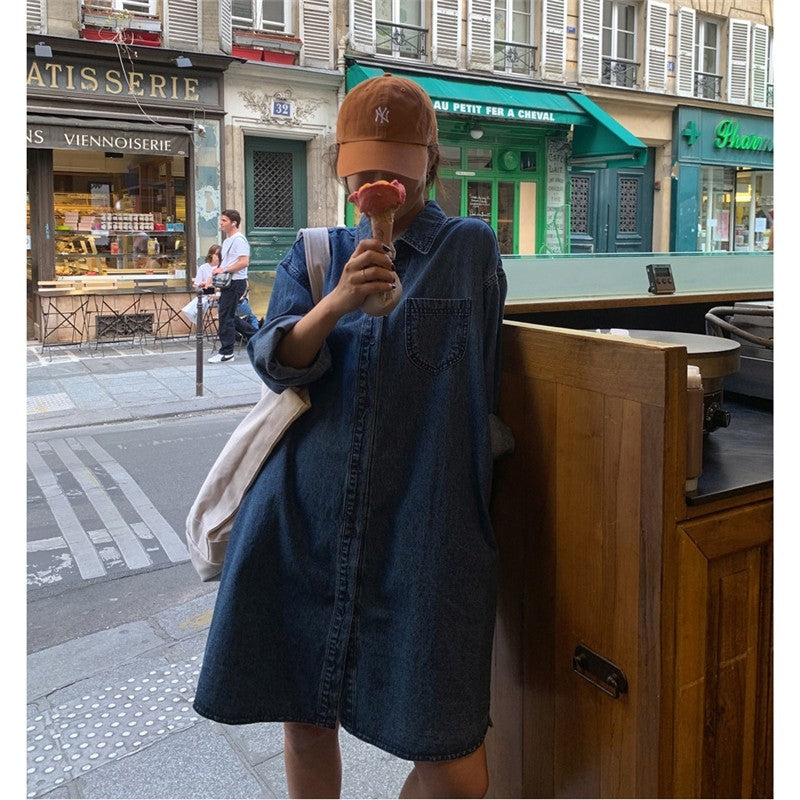 Casual Denim Dress