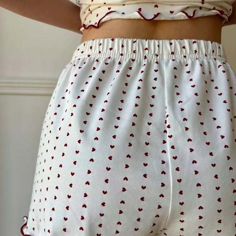 Sweet Fresh Girl Style Pants Set