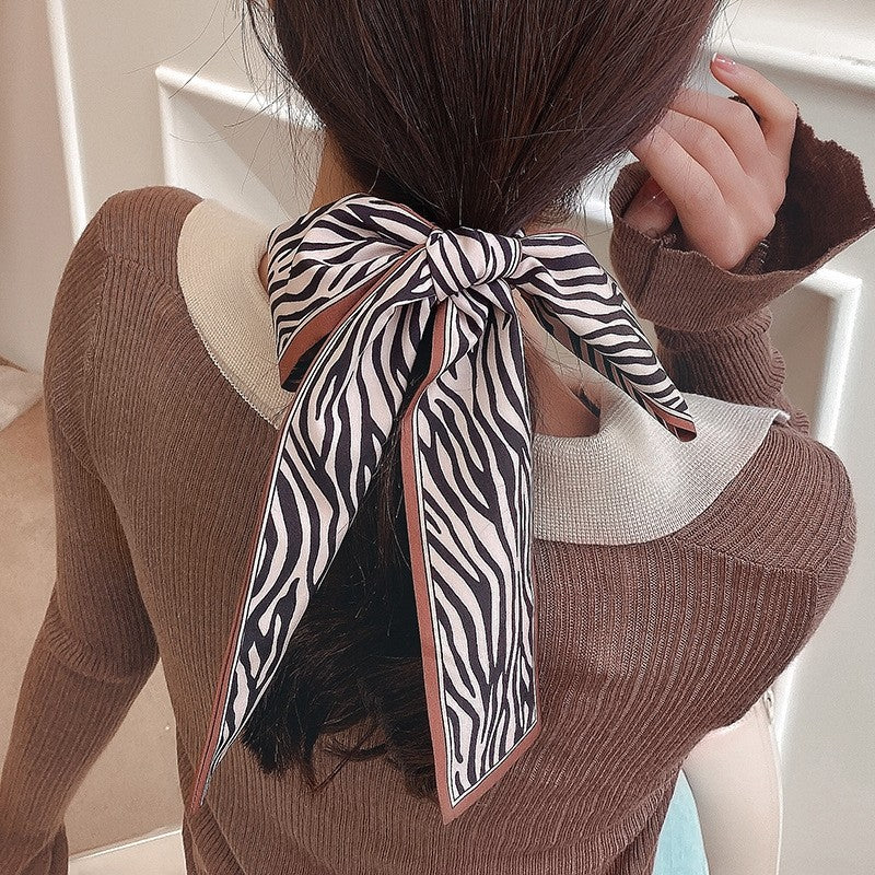 Elegant French Style Long Hair Scarf