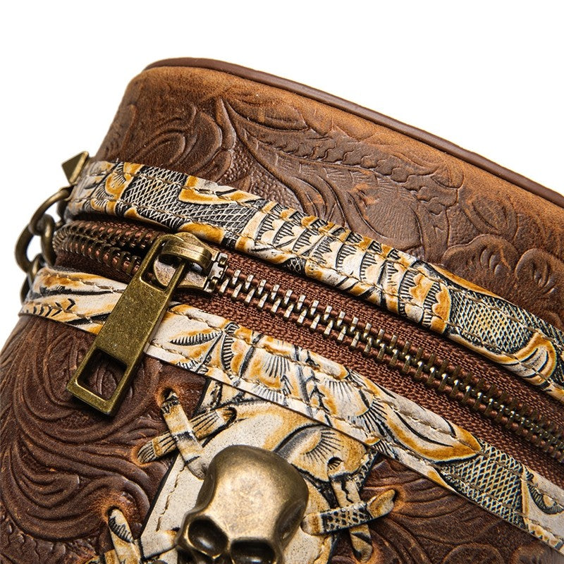 Retro Punk Casual Crossbody Waist Bag