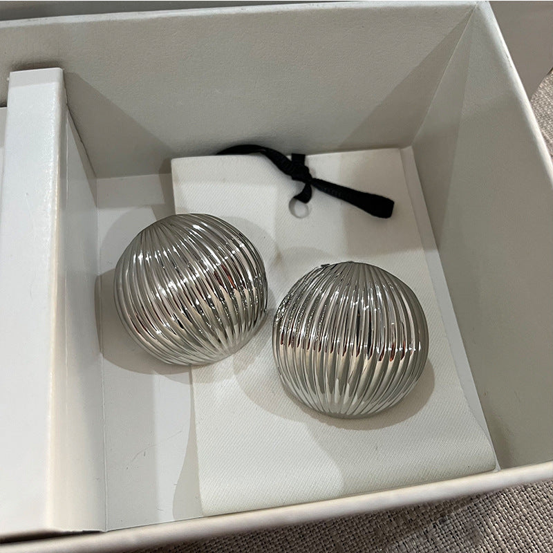 Semicircle Exaggerated Simple Earrings