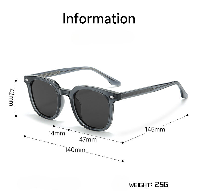 Stylish Frame Retro Polarized Sunglasses