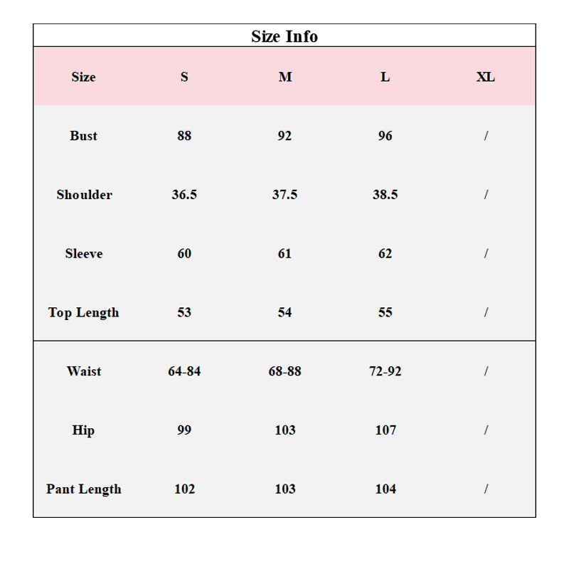 Elegant Long Sleeve Ruffled Pajamas Set