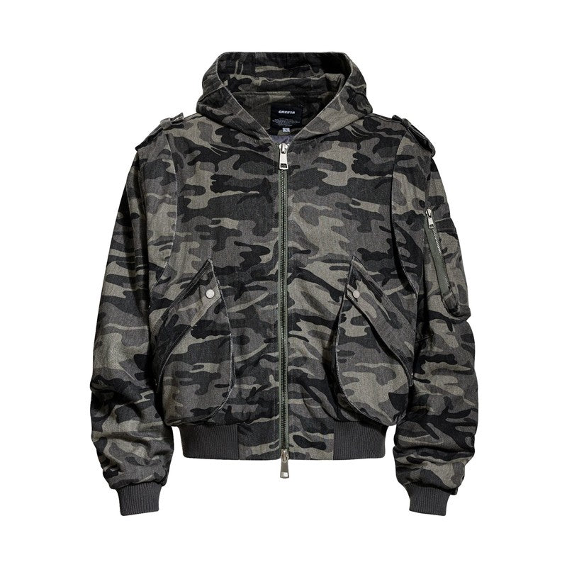 Street Camouflage Hooded Jacket