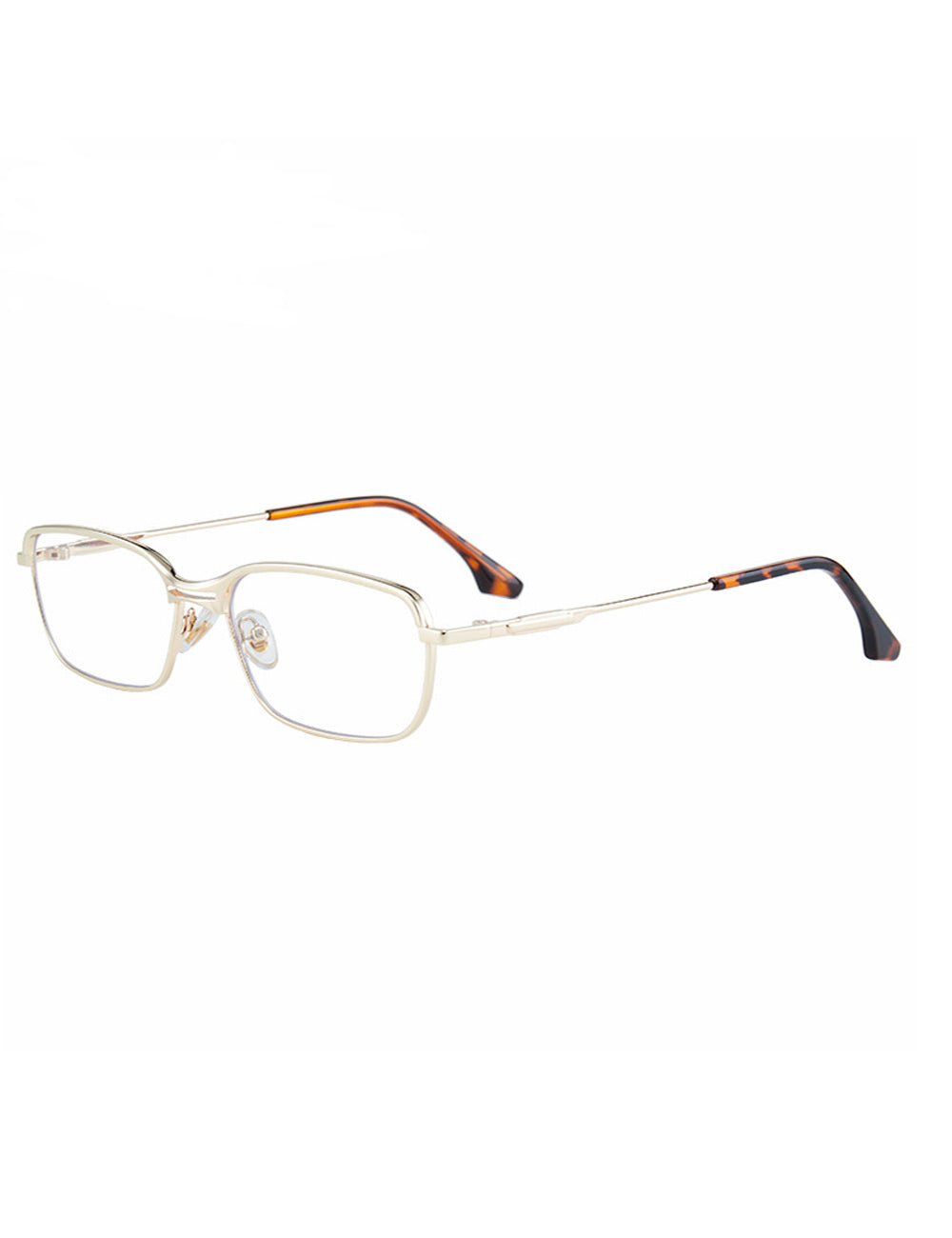 Retro Square Metal Frame Sun Glasses