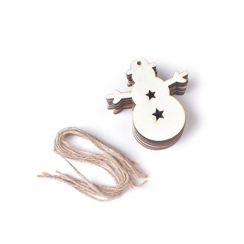 Christmas Wooden Candle Decorations