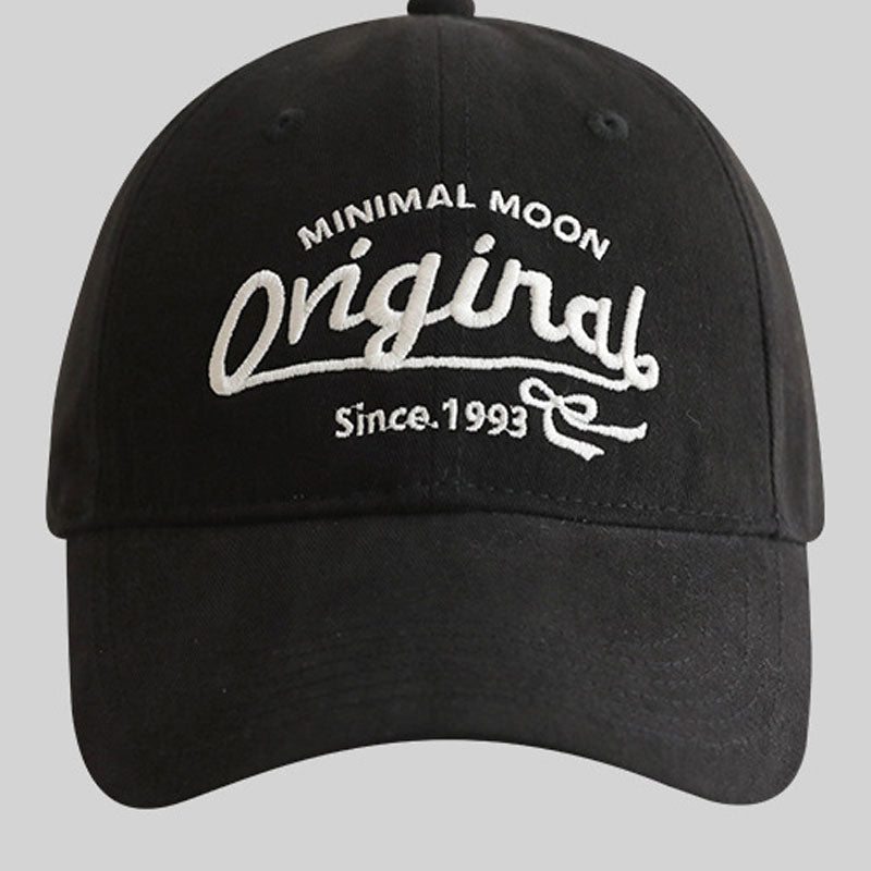 Cute Letter Embroidered Versatile Baseball Cap