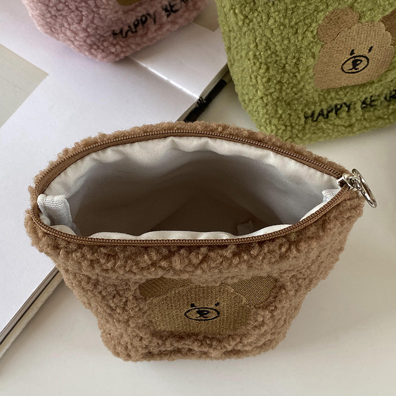 Plush Bear Cute Cosmetic Bag