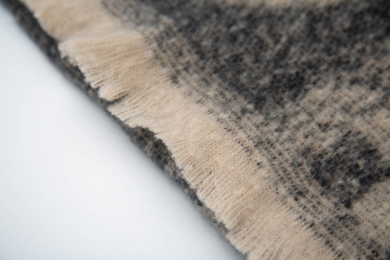 Plaid Print Vintage Scarves