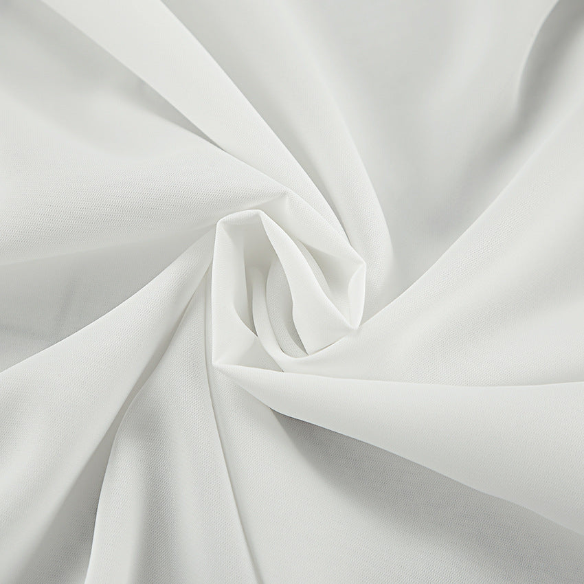 3PCS Solid Color Split Homwear Sets