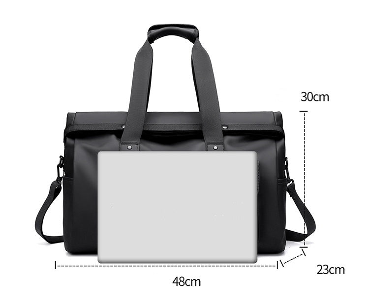 Fashion Travel Men Simple Portable Luggage Duffle Bag