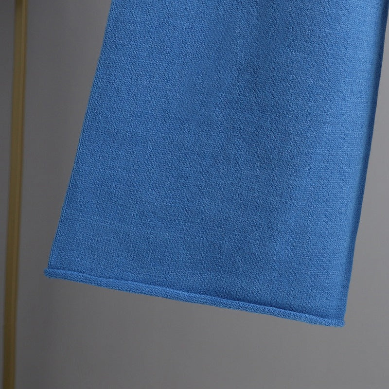 2+ Loose High Collar Knit Sets