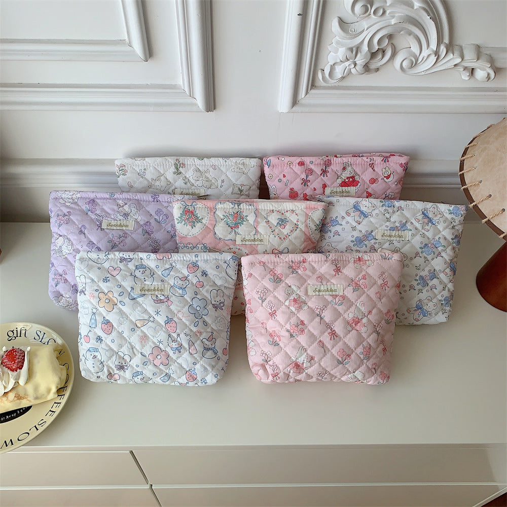 Cute Soft Large Capacity Portable Makeup Bag