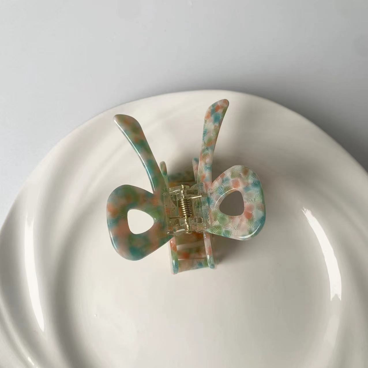 Colorful Bow Knot Cute Sweet Hair Claws