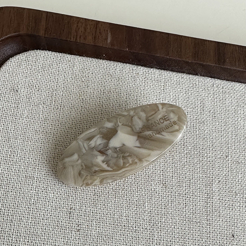 Cute Letter Print Mini Hair Clips