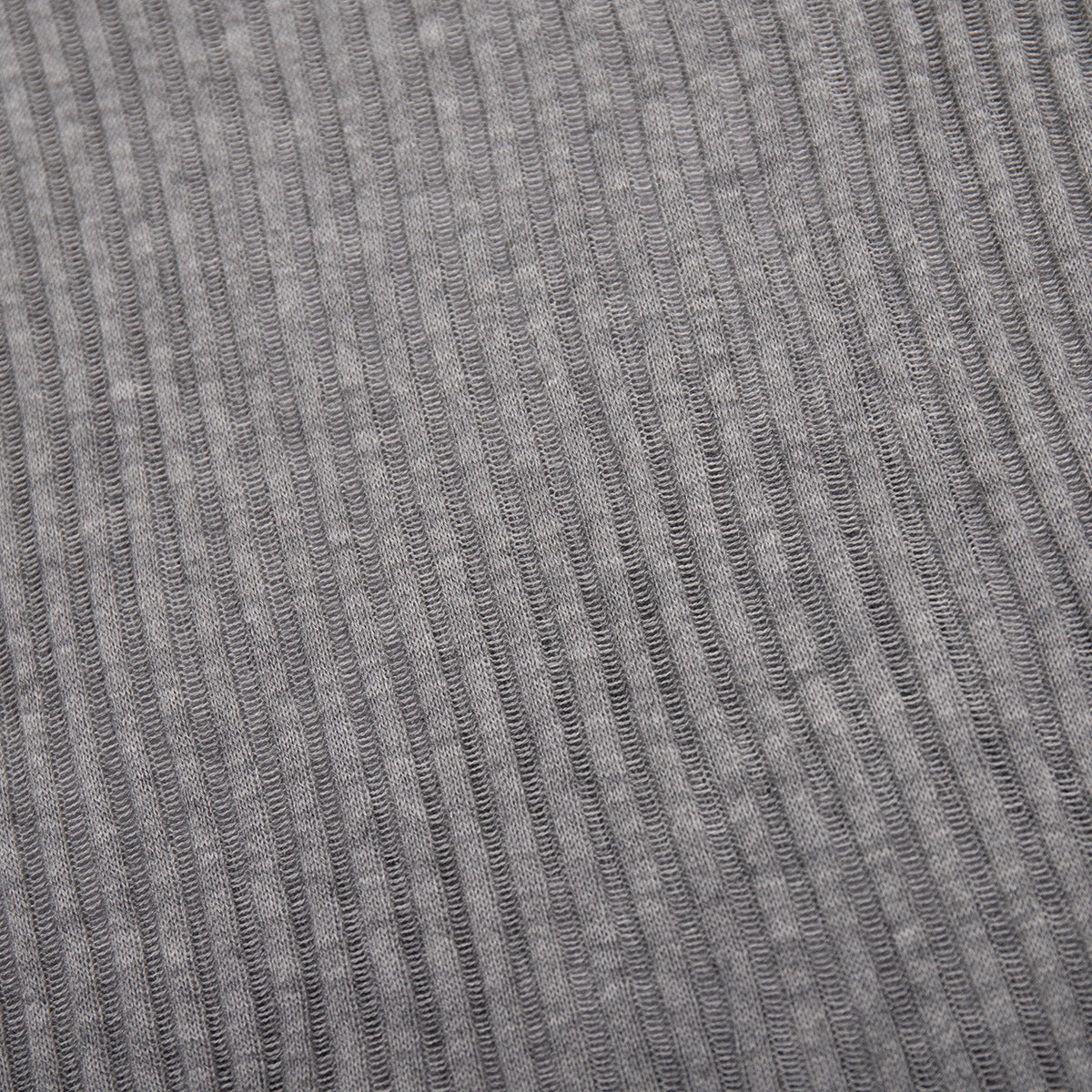 Round Neck See Through Knit Top