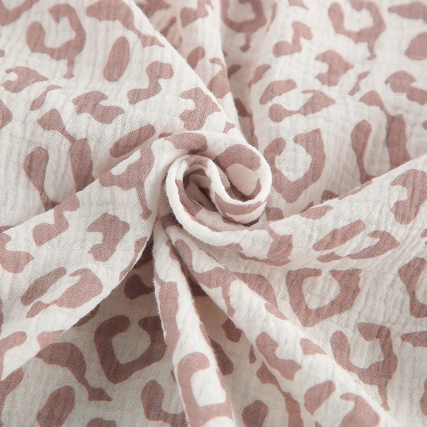 Leopard Print Loose Sleepwear Sets