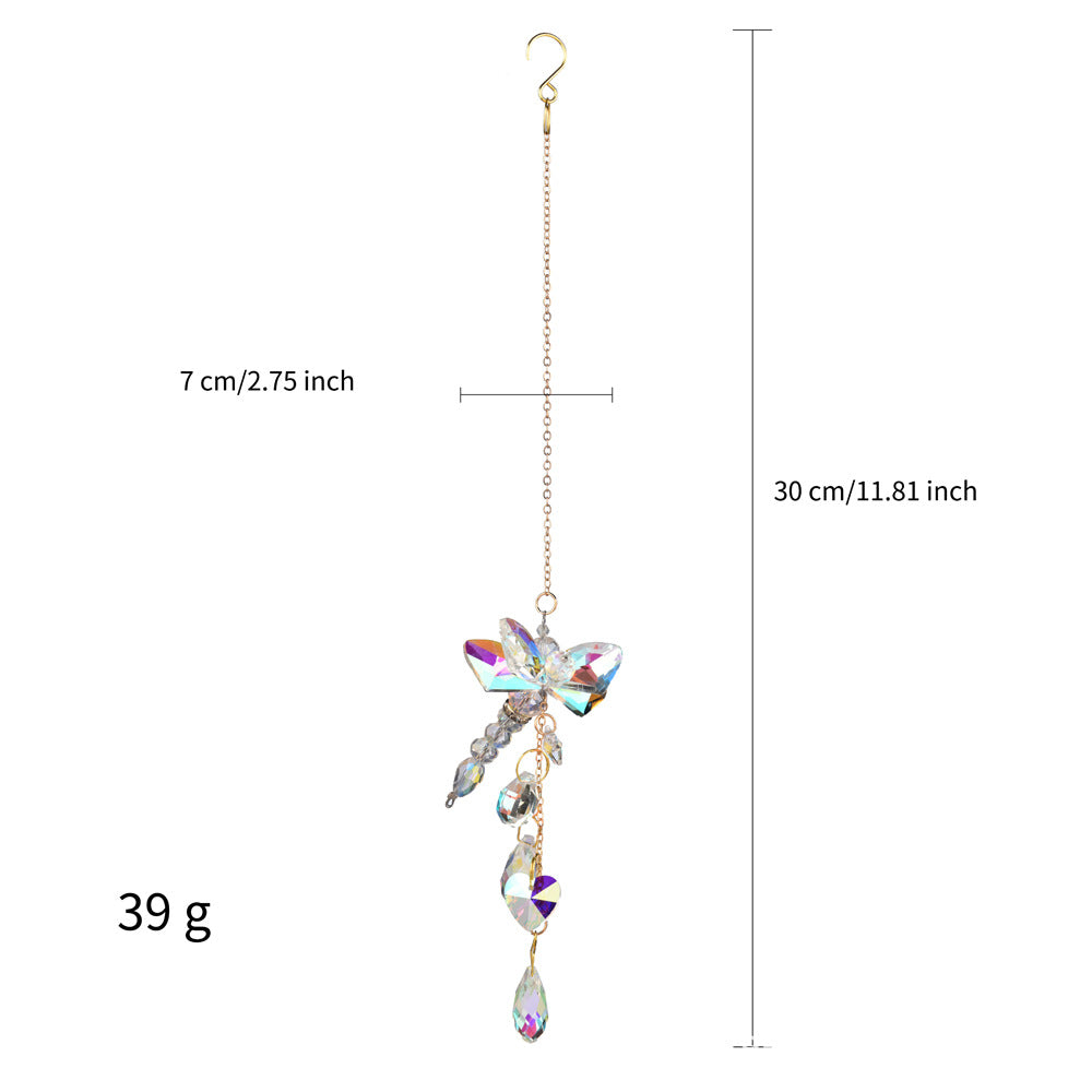 Butterfly Crystal Suncatcher Home Hangings
