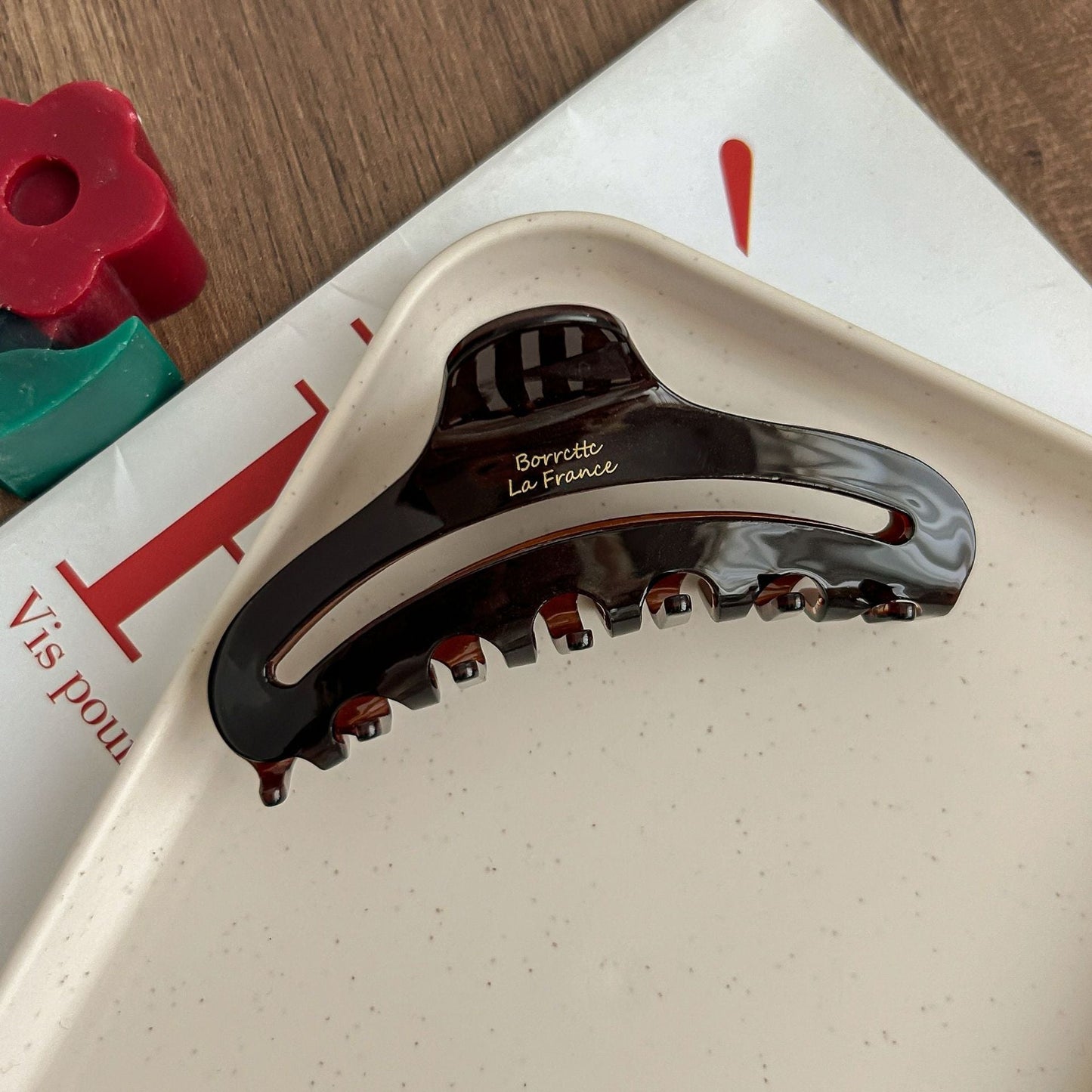 2+Hellow Out Solid Color Hair Clips