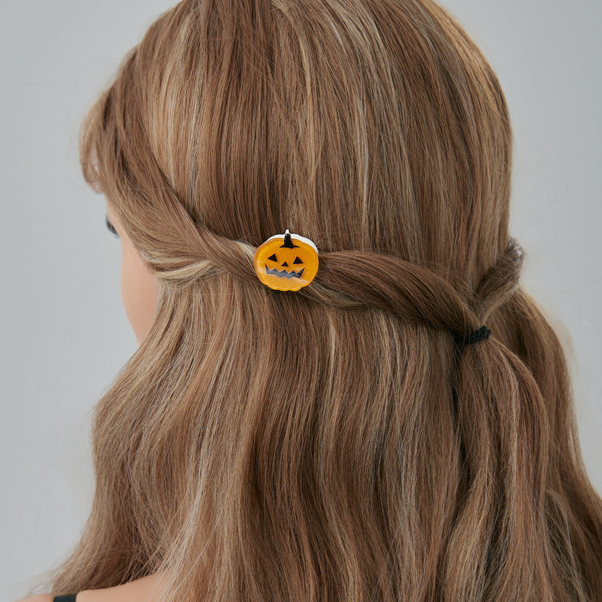 Cute Halloween Spider Ghost Mini Hair Claw