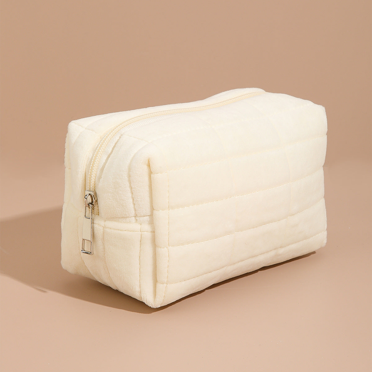 Solid Color Cute Square Make Up Bag