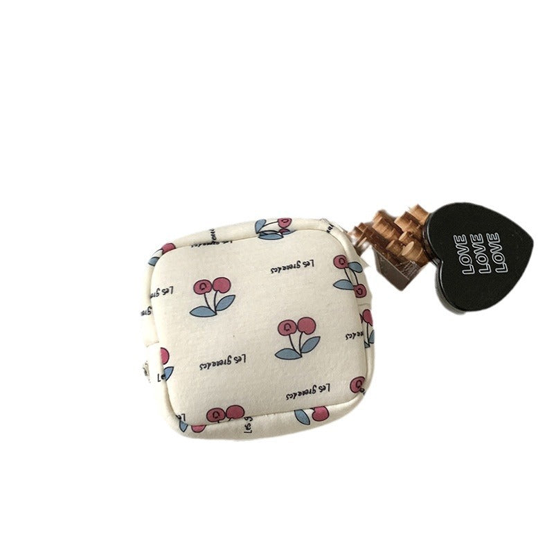 Cute Large Capacity Cherry Makeup Bag