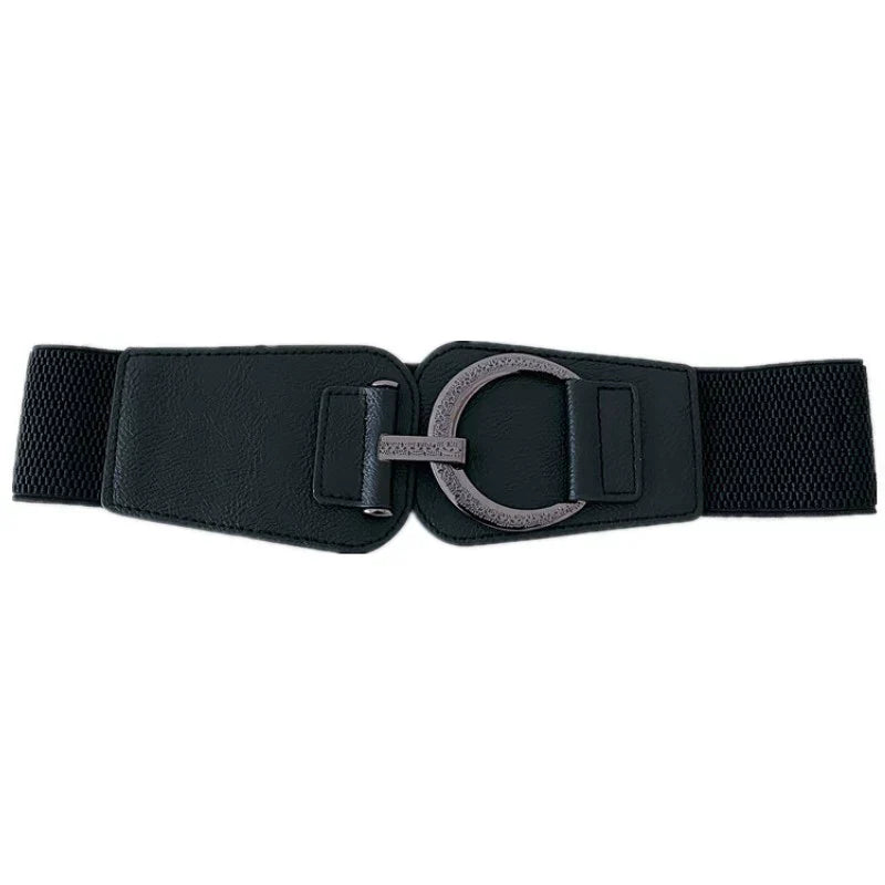 Vintage Stretchy Versatile Wide Waist Belt