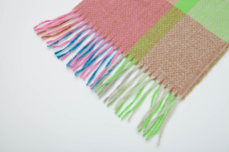 Colorful Tassel Sweet Scarves