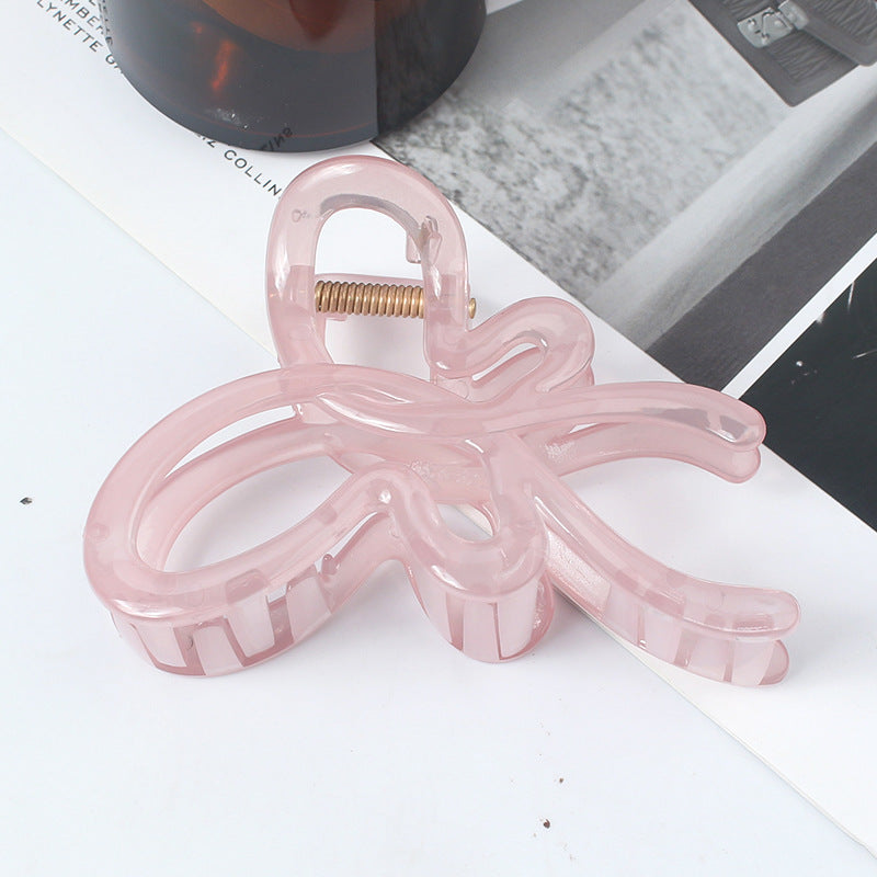 Simple Hollow Out Butterfly Hair Claw Clip