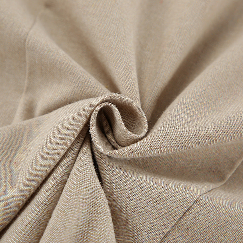 Sleeveless Halter Bandeau Split Skirt Sets