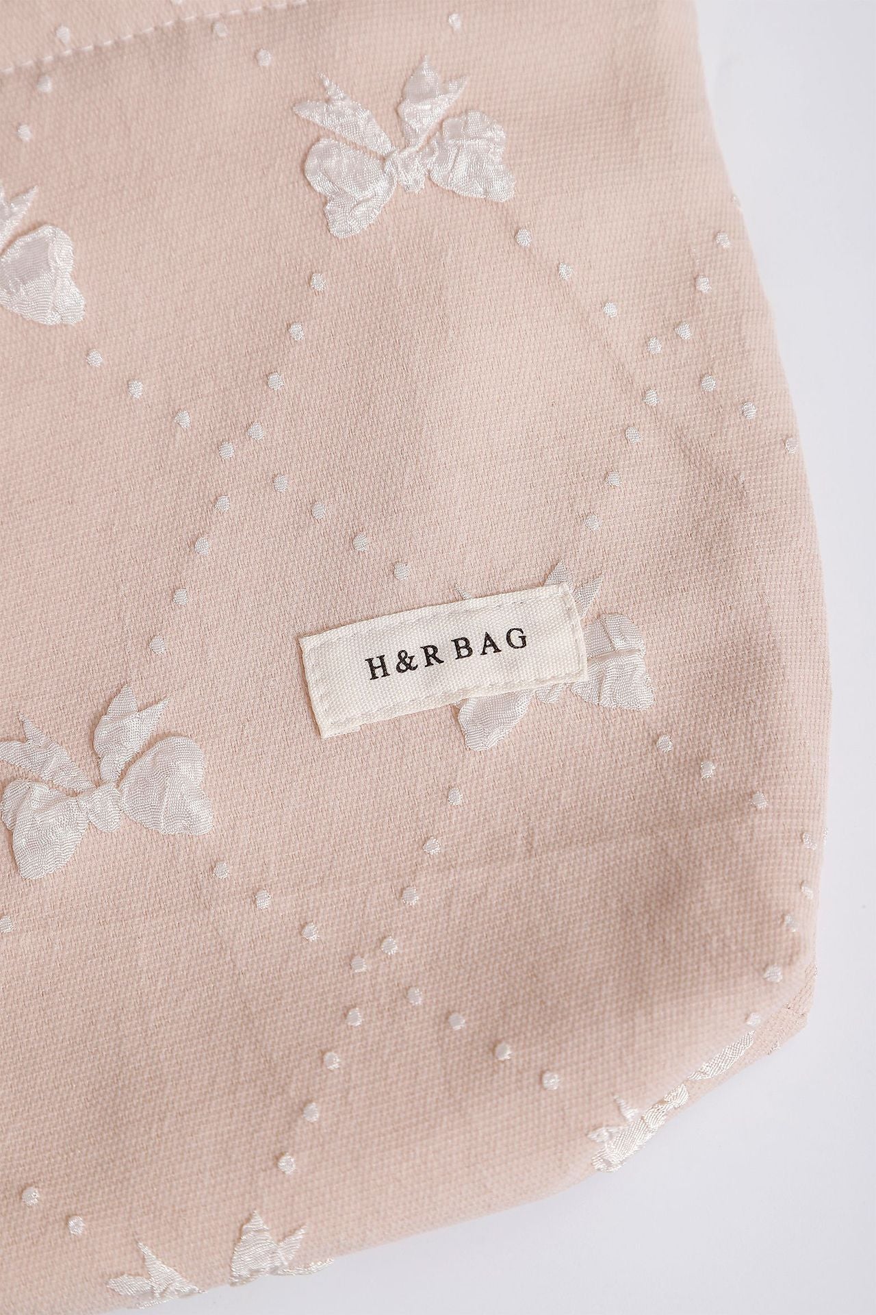 Cute Bow Embossed Portable Makeup Bag