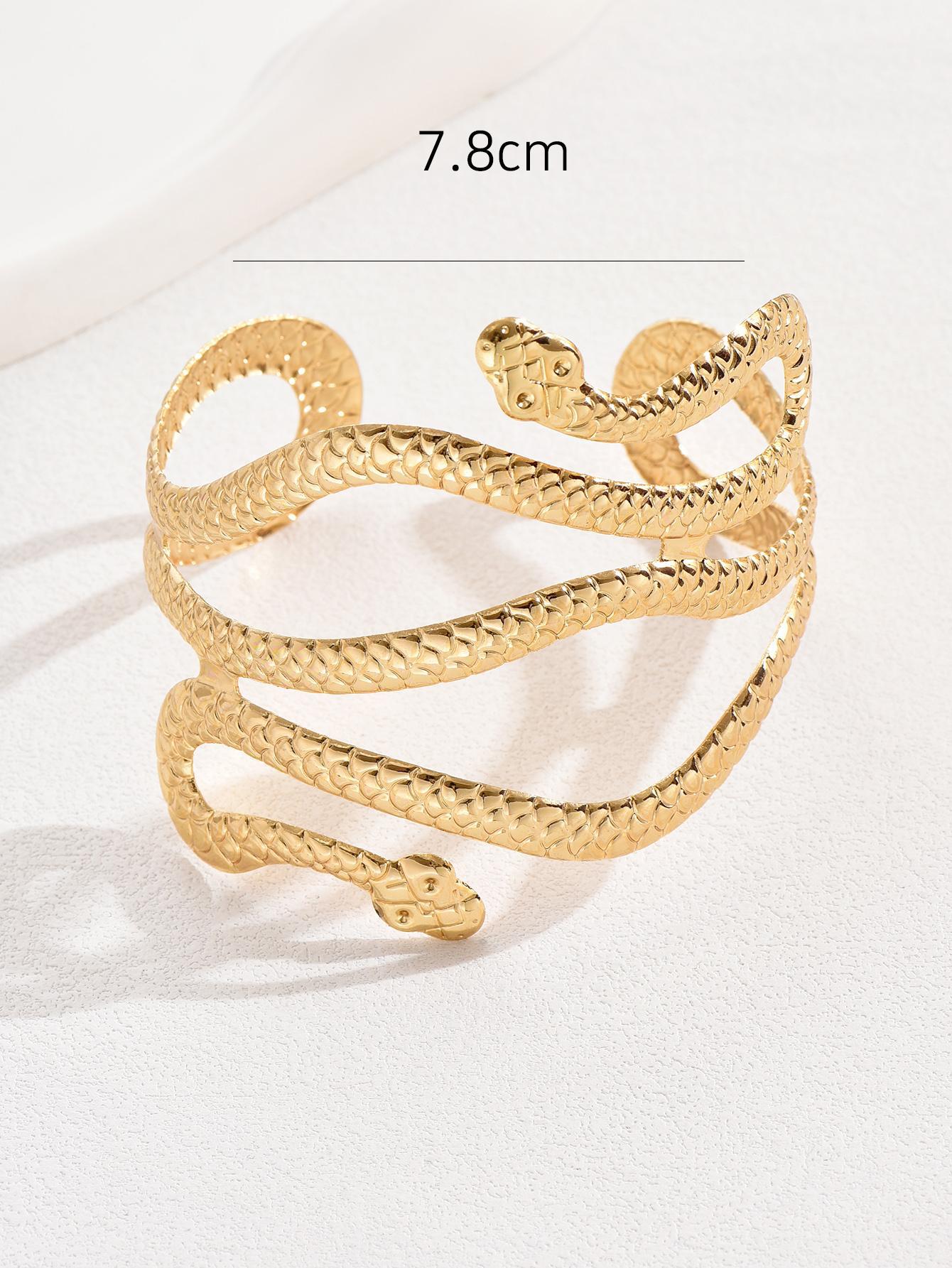 Vintage Punk Snake Wrap Arm Cuff