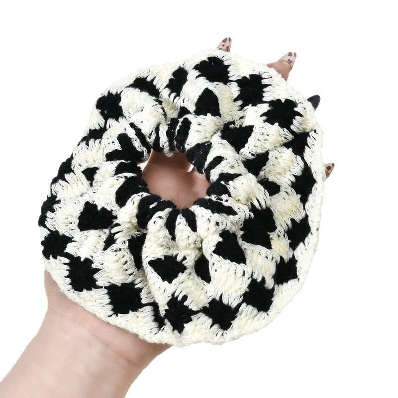 Bohemian Handmade Crochet Colorful Scrunchies