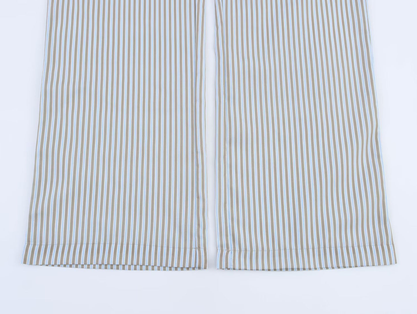 Striped Halter Vest Top Loose Pants Sets