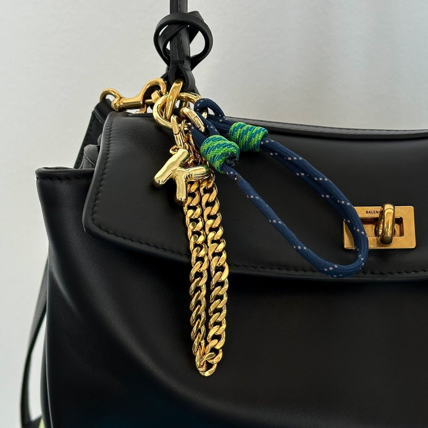 Letter Rope Braided Keychain Bag Charms