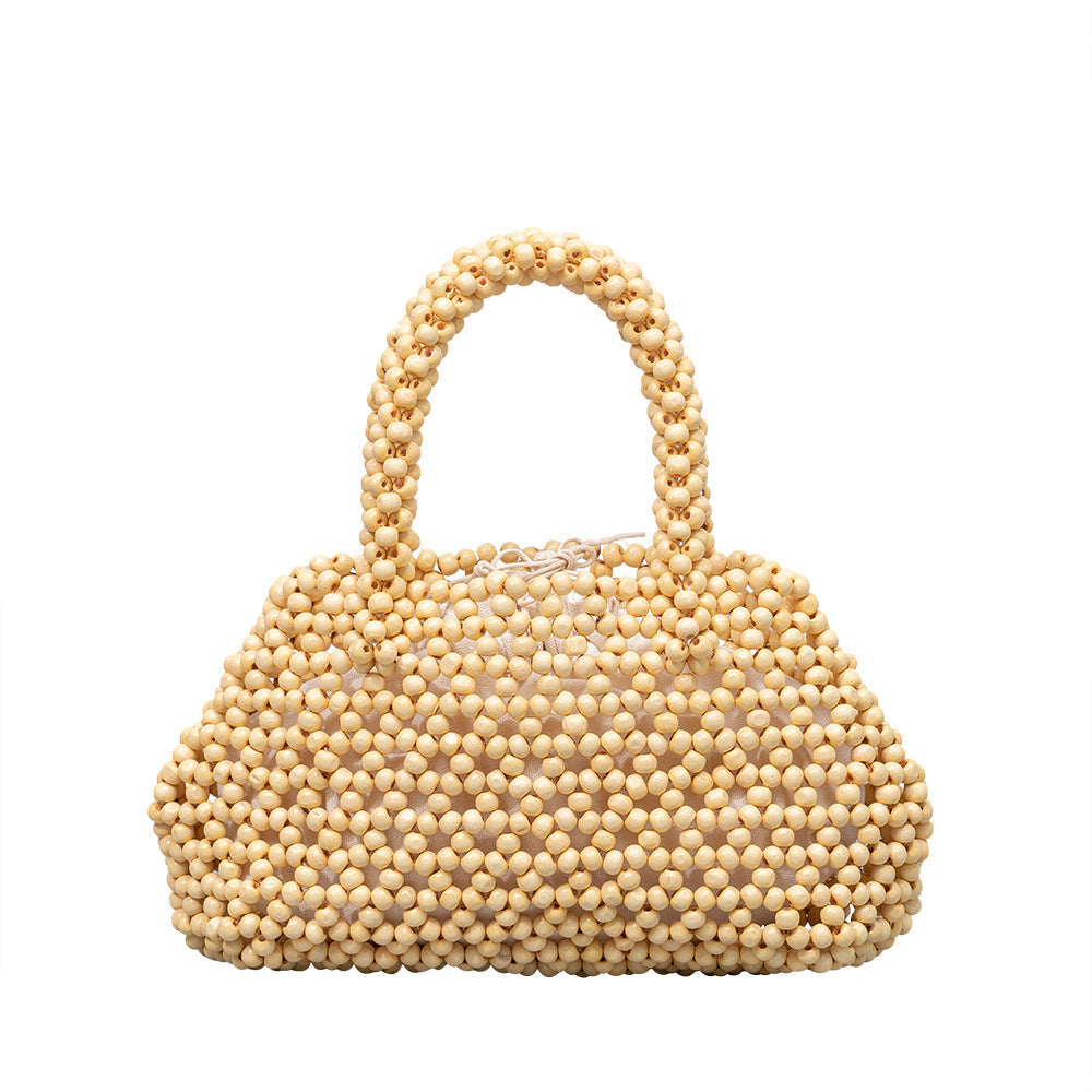 Handmade Wooden Bead Handbags