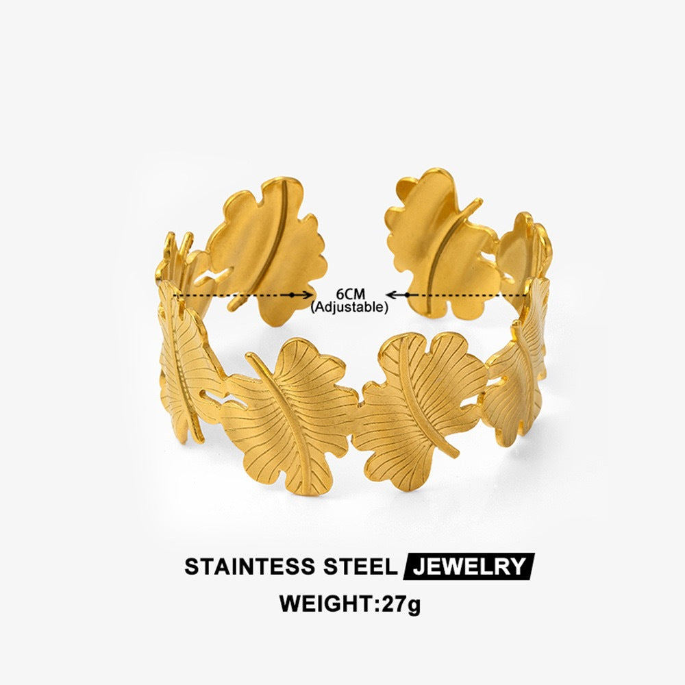 Vintage Irregular Hollow Geometric Bracelet