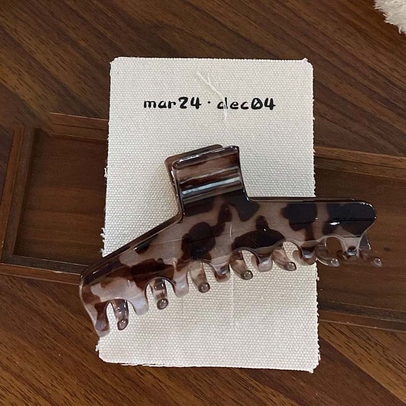 Millett Leopard Print Hair Claw Clip