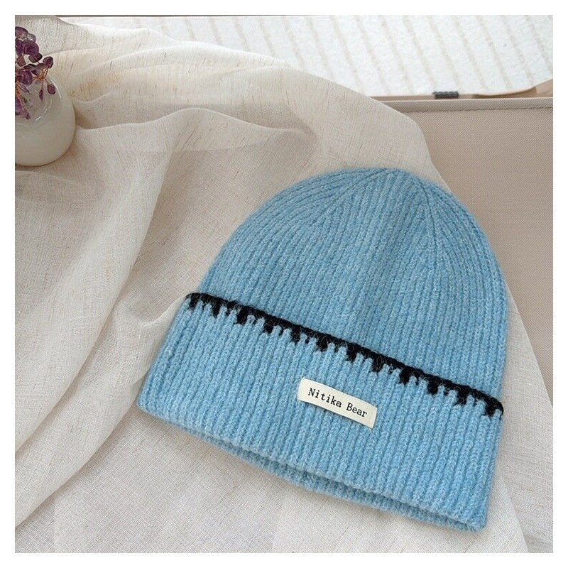 Kids Colorblock Knit Beanie