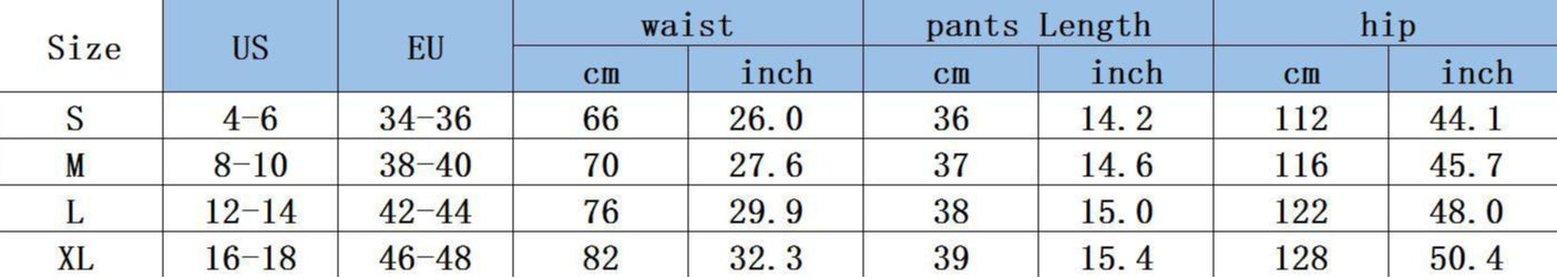 Simple Striped Casual Shorts