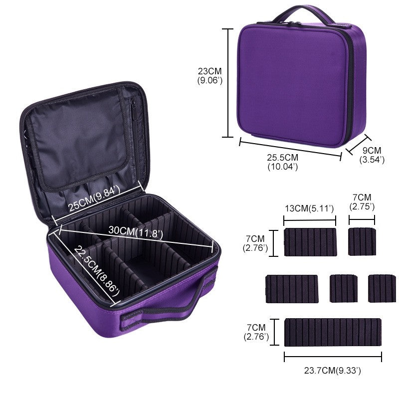 Handheld Makeup Case Bag Multifunctional Travel Portable Bag