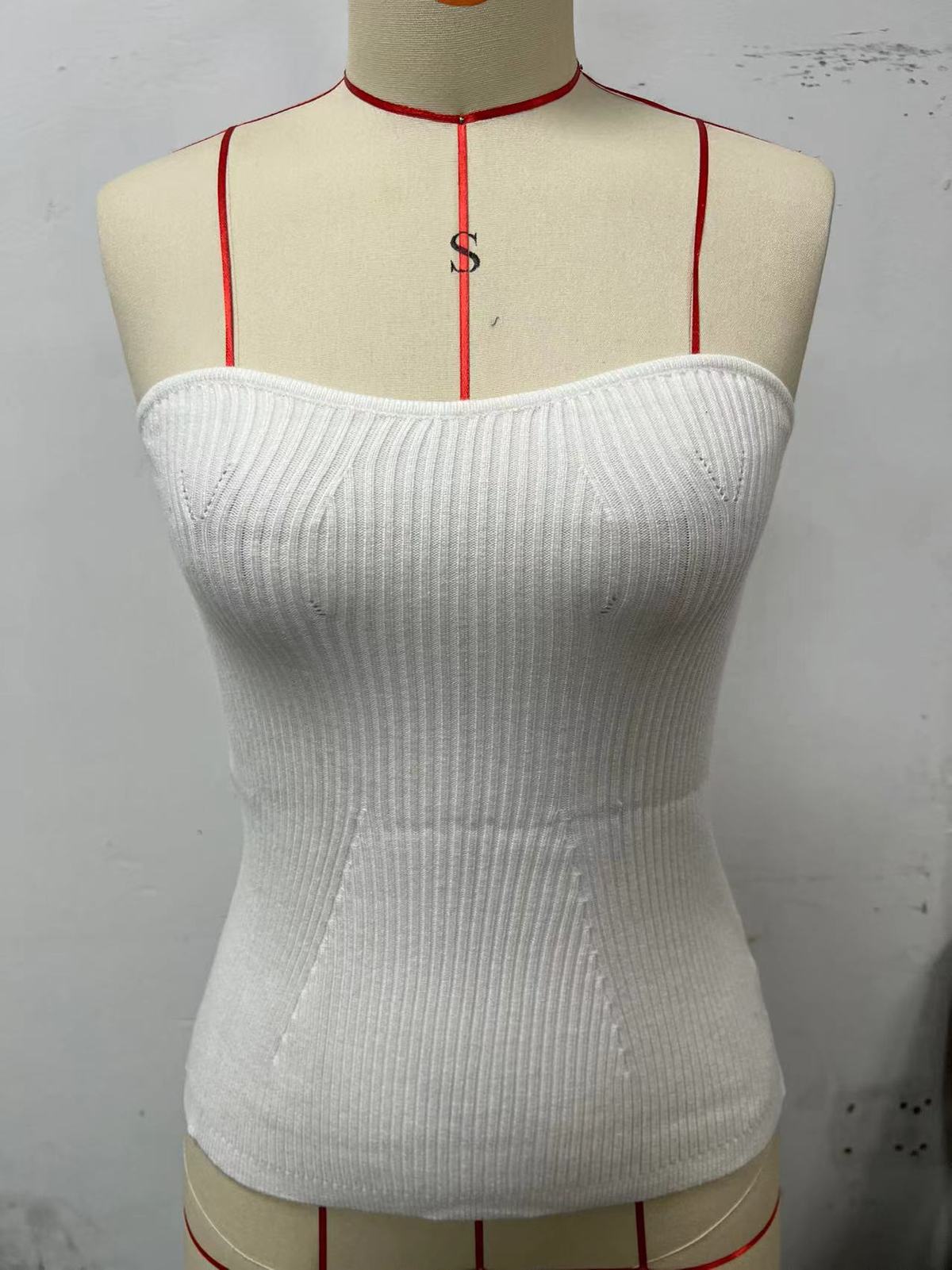 Summer Women Fashion Pullover Knitted Tube Top