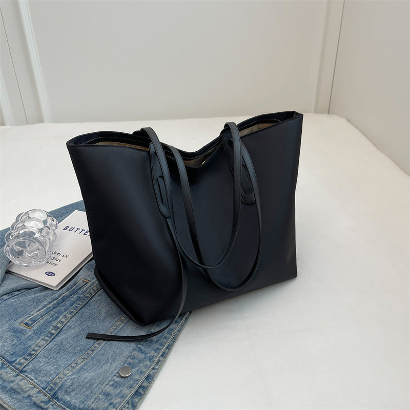 Bolso de mano informal de gran capacidad a la moda para mujer