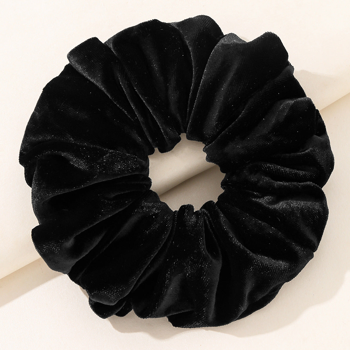Coletero de terciopelo de talla grande para mujer