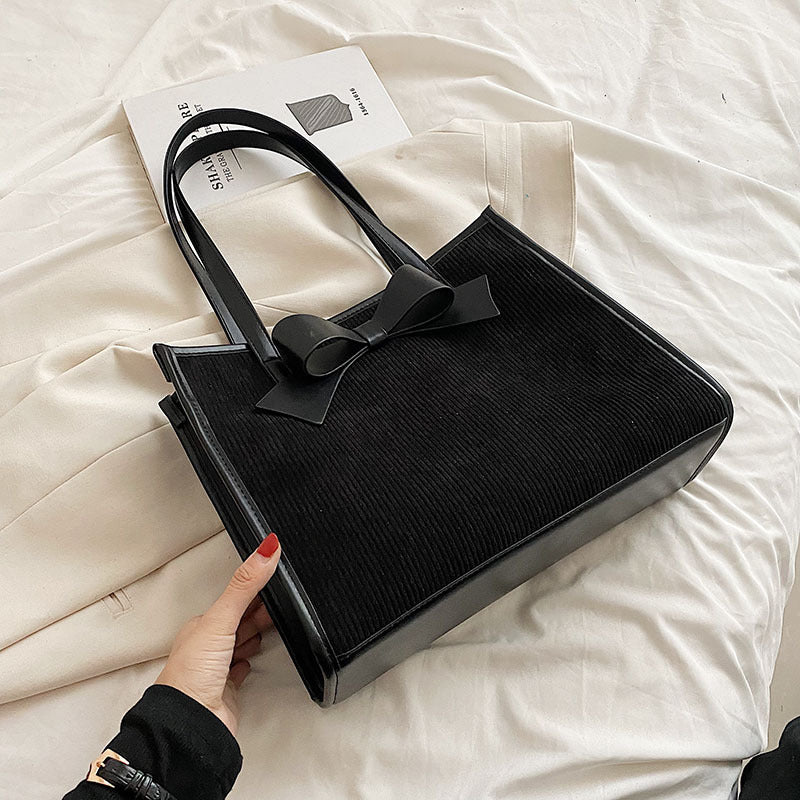 Summer Women Fashionable Solid Color Tote Bag